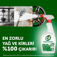 Cif Cream Spray With Ammonia 750Ml