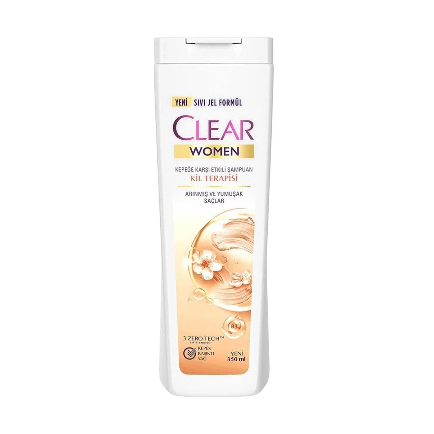 Clear Shampoo Clay Women 350Ml