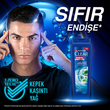 Clear Shampoo Cool Men 350Ml