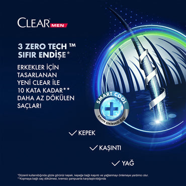 Clear Shampoo Hairloss Men 350Ml