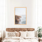 Coastal Cliff and Ocean Rocks Poster