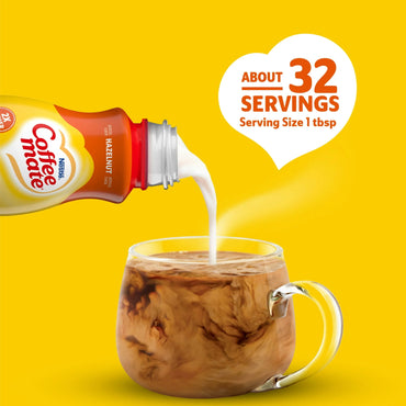 Coffee Mate Hazelnut 16Oz