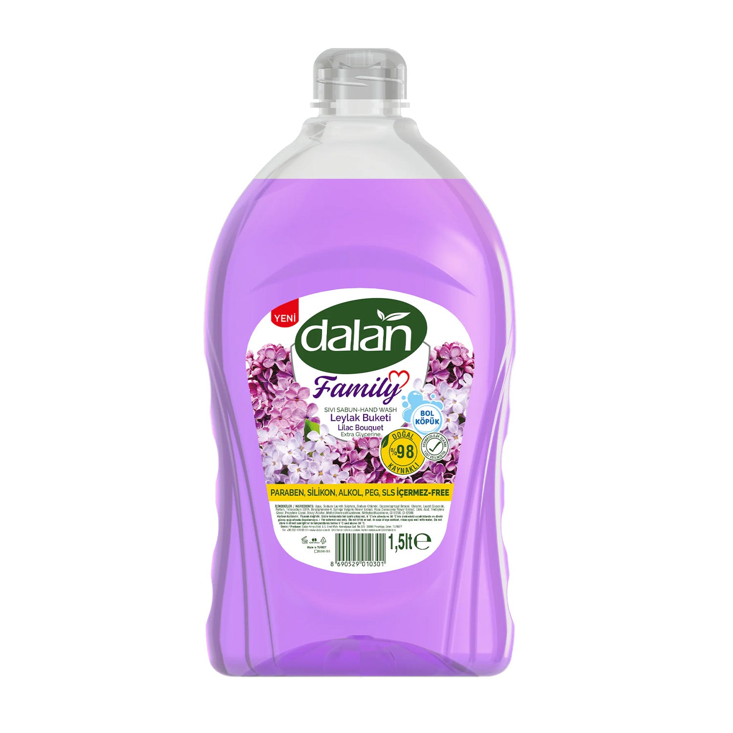 Dalan Family Liquid Soap Lilac 1.5L