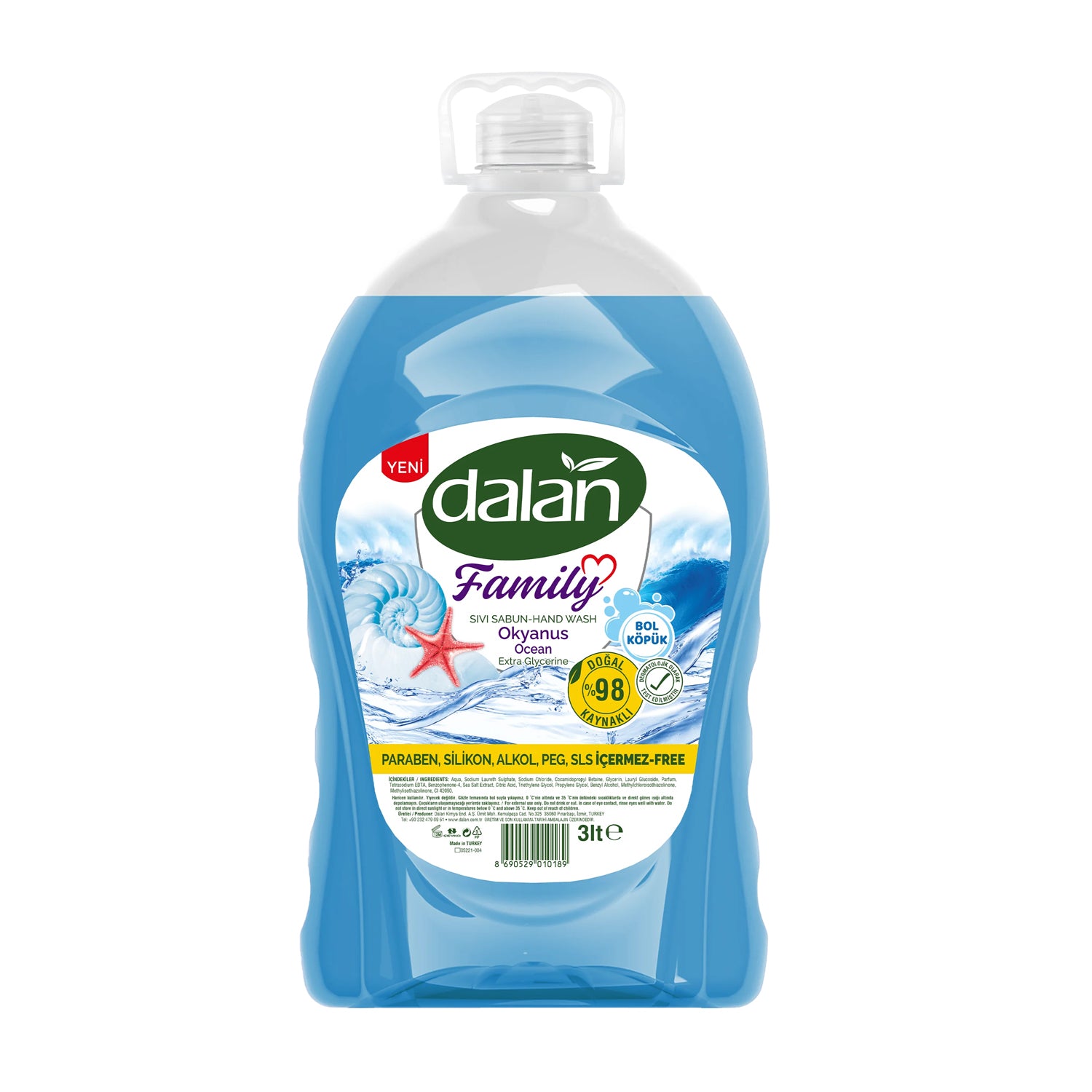 Dalan Family Liquid Soap Ocean 3L