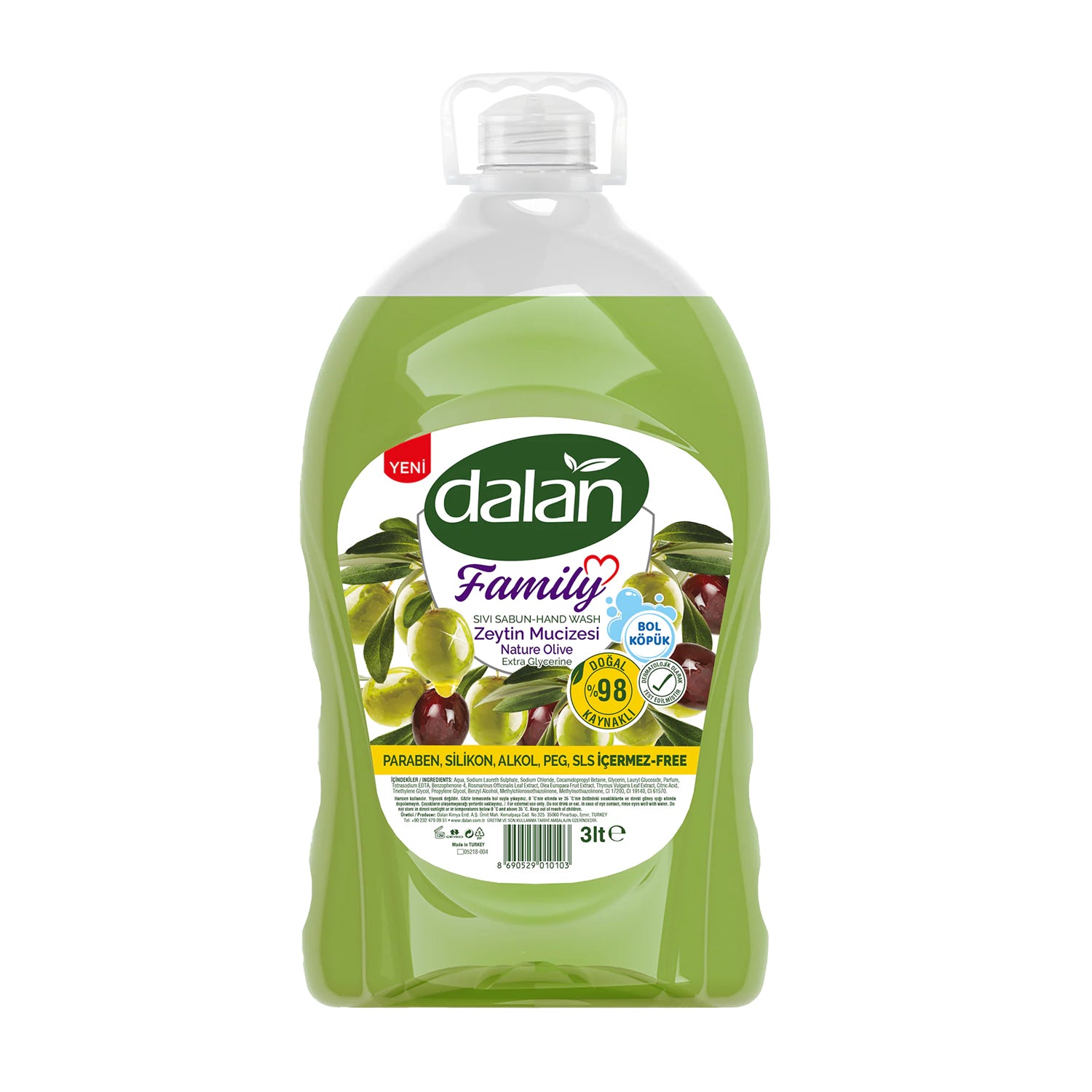 Dalan Family Liquid Soap Olive 3L