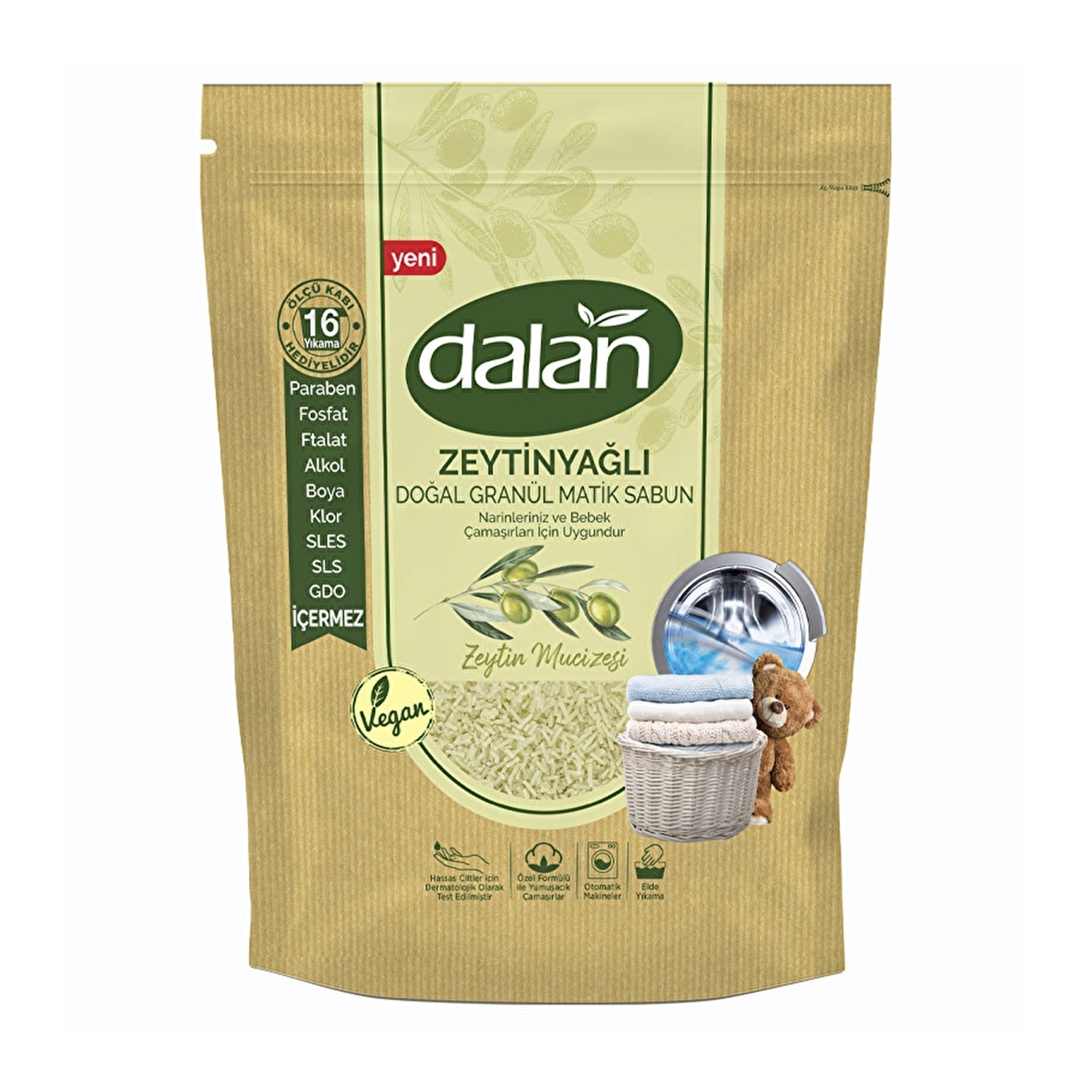 Dalan Olive Oil Laundry Soap 1Kg