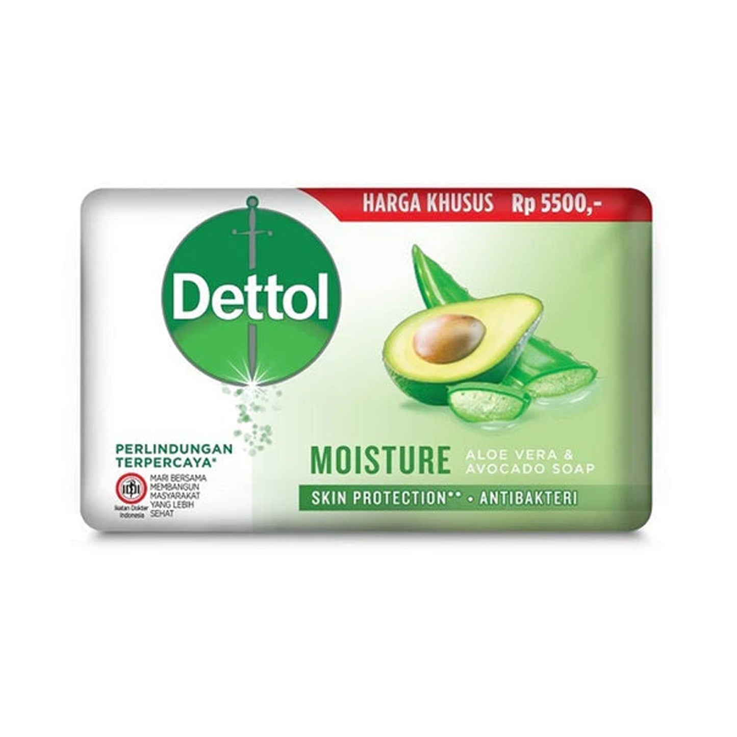 Dettol Bar Soap Aloe Vera 90G