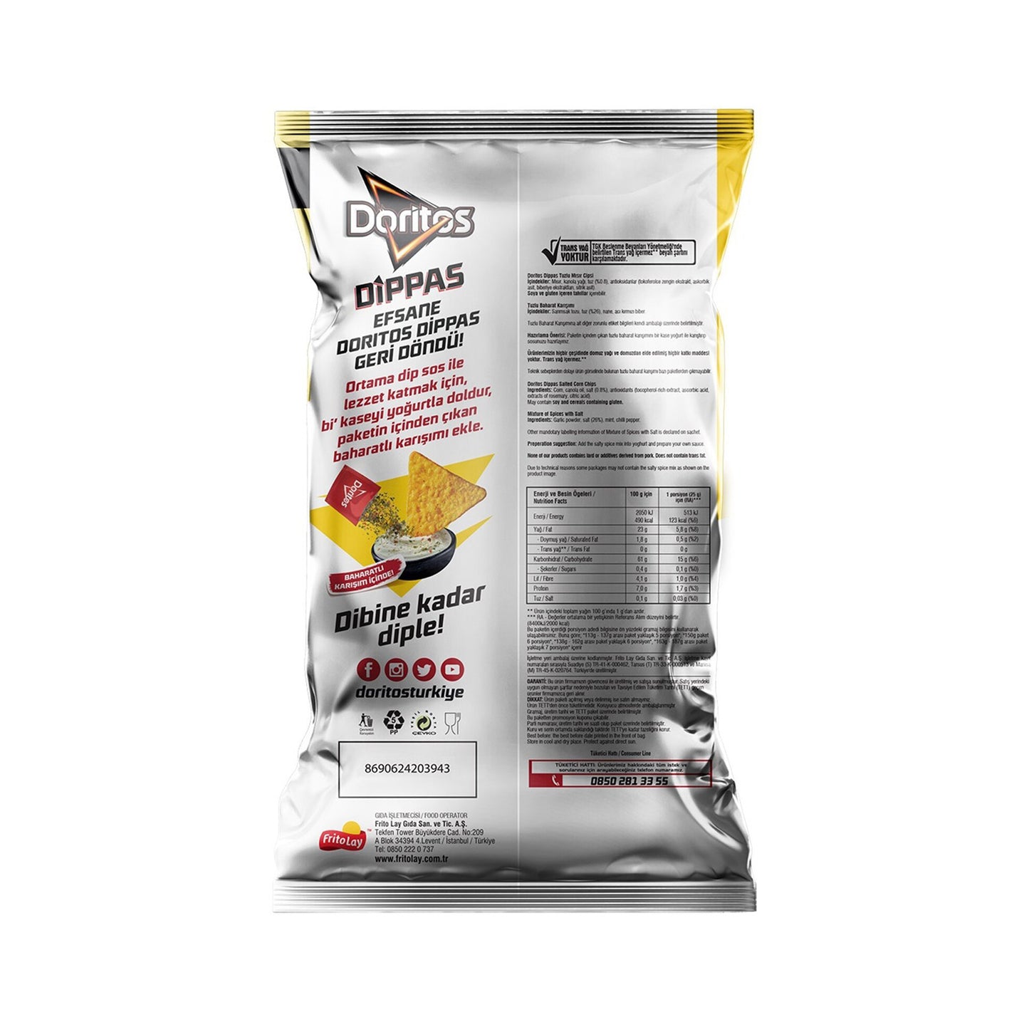 Doritos Dippas 140G