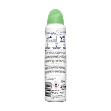 Dove Body Spray Cucumber Scent 150