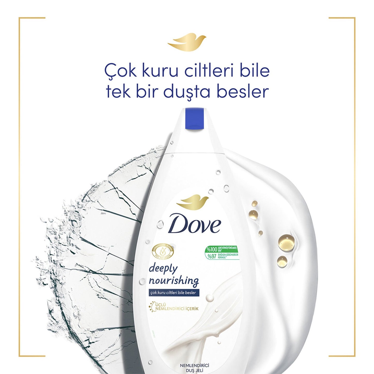 Dove Vücut Yıkama Jeli Derinlemesine Besleyici 428Ml