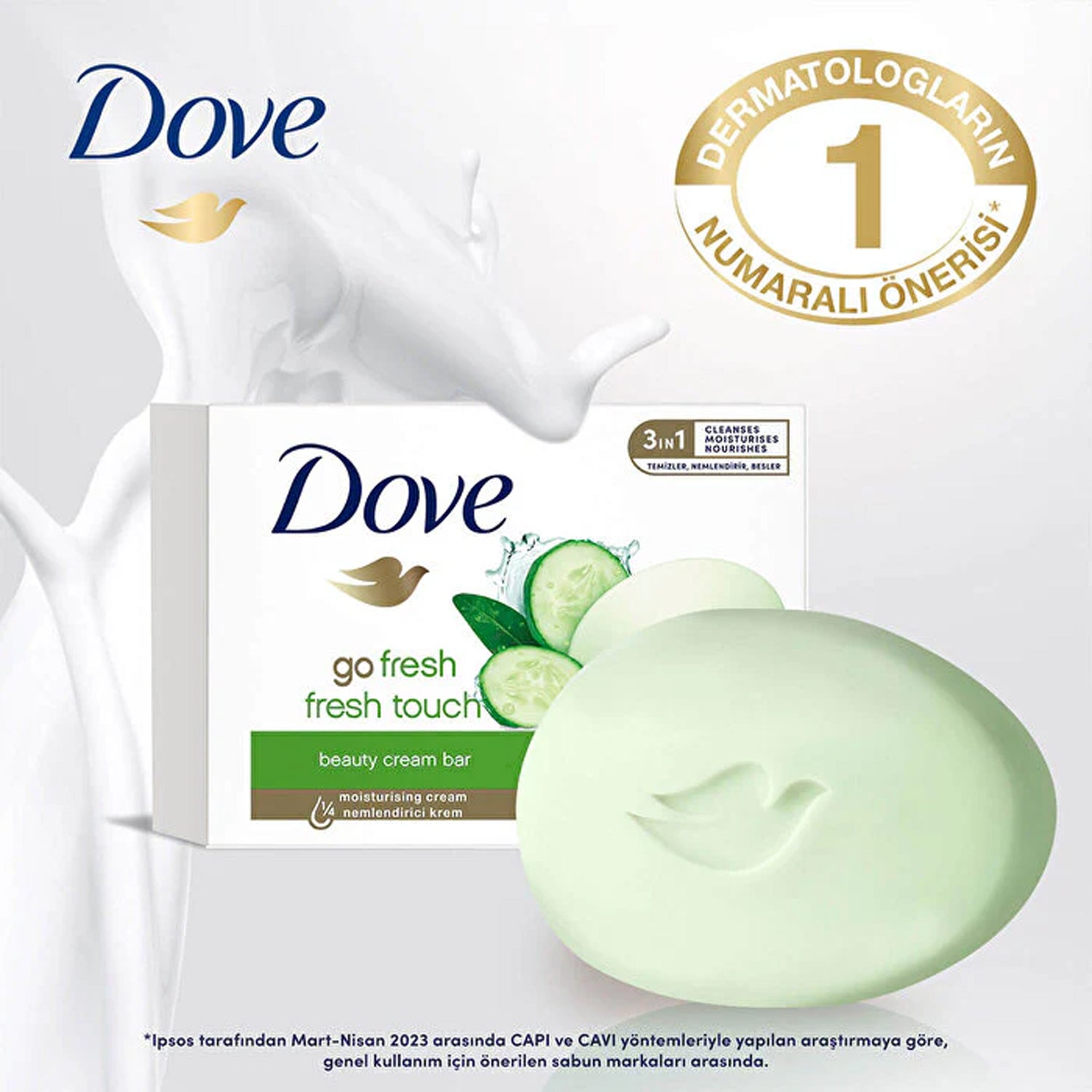 Dove Fresh Touch Soap Bar 90G