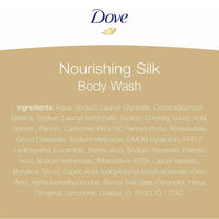 Dove Nourishing Silk Body Wash 450Ml