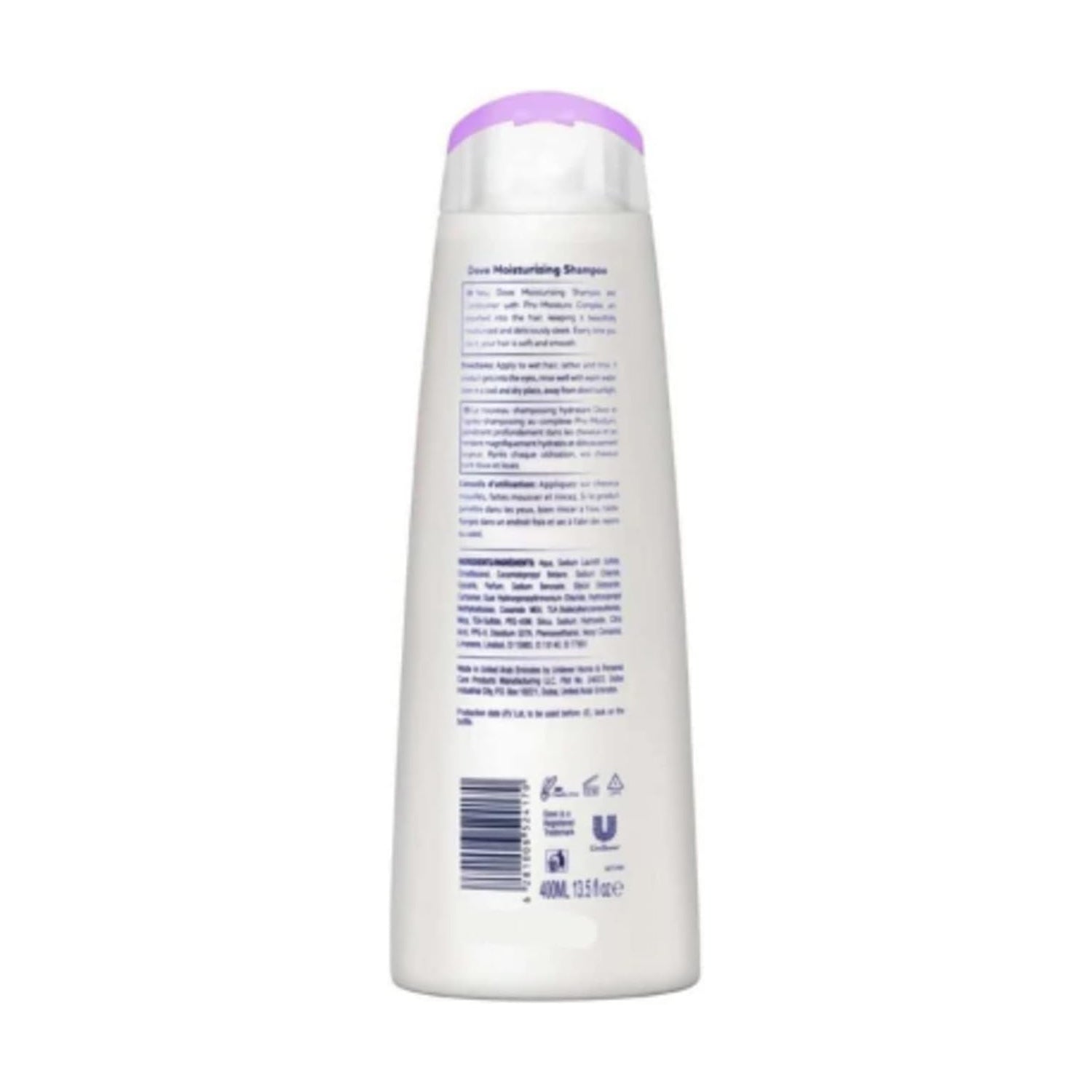 Dove Shampoo Moisturizing Hydrant 400Ml