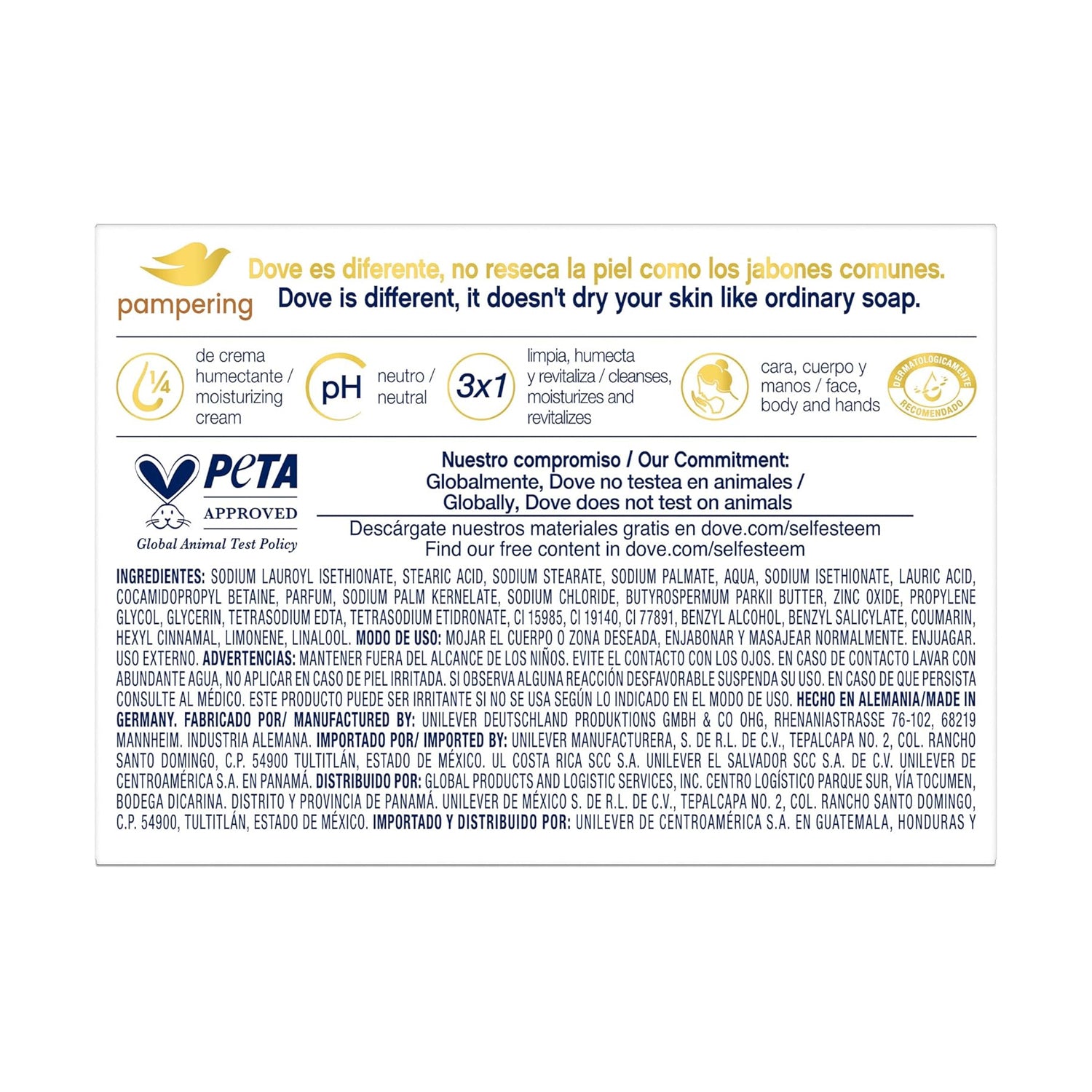 Dove Soap Shea Butter 135G