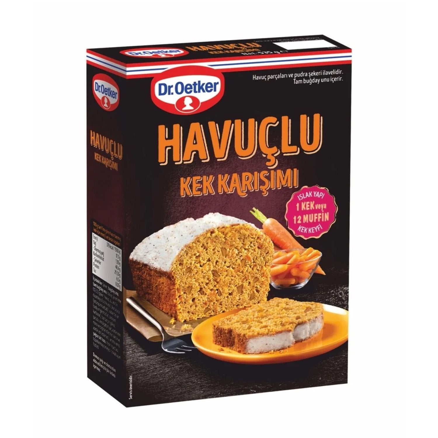 Dr.Oetker Havuçlu Kek Karışımı 496Gr