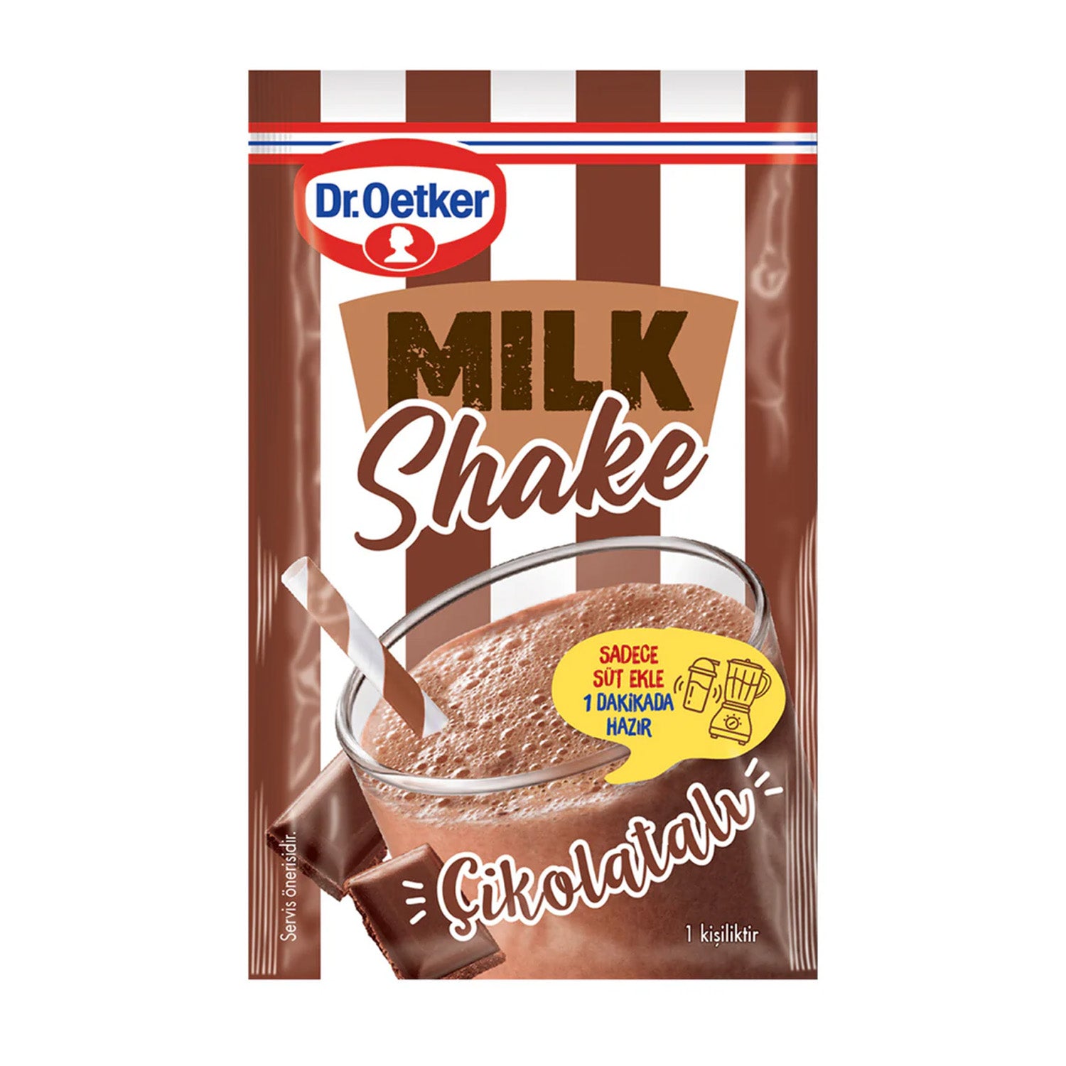Dr.Oetker Milkshake Chocolate 24G