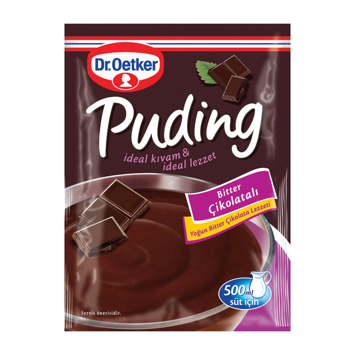 Dr.Oetker Puding Bitter Chocolate 111G
