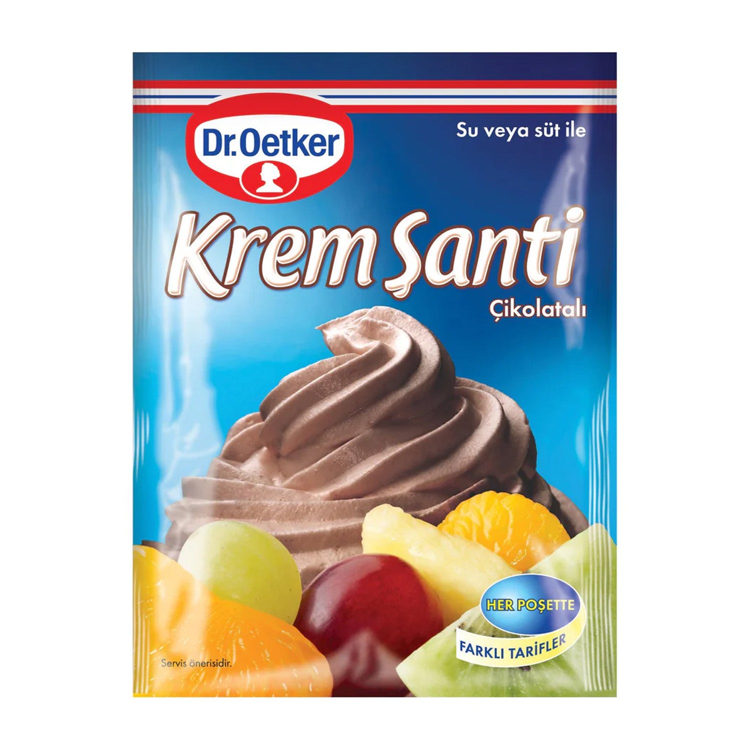 Dr.Oetker Çırpılmış Krema Çikolata 80G