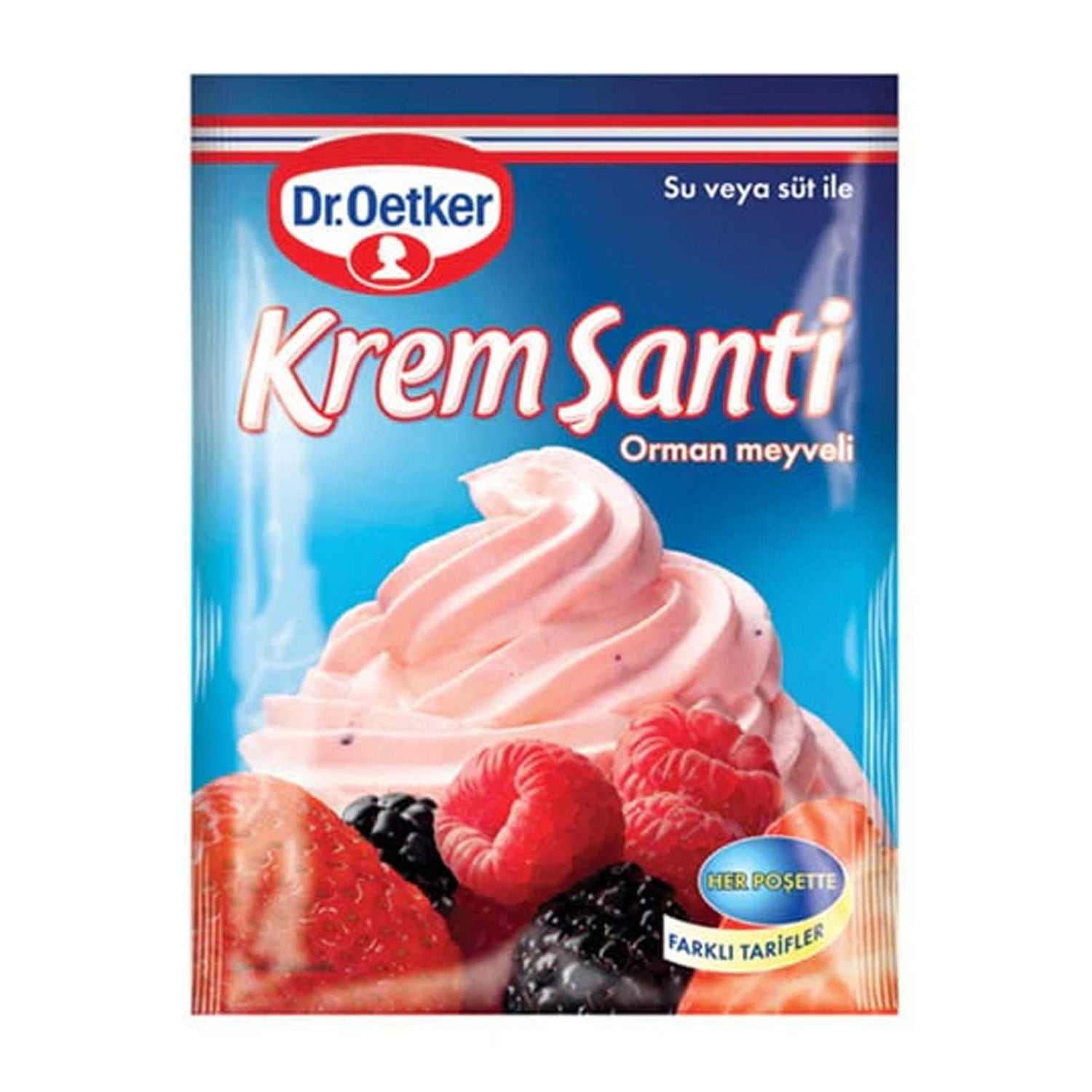Dr.Oetker Çırpılmış Krema Orman Meyvesi 75G
