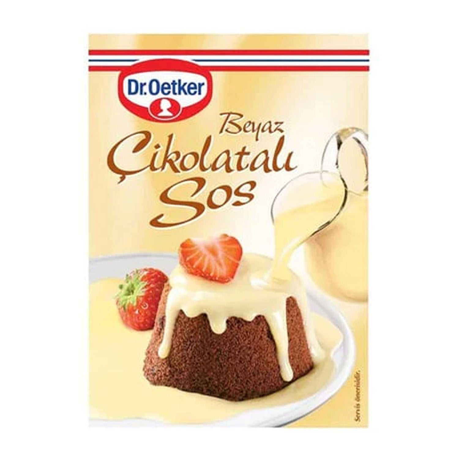 Dr.Oetker Beyaz Çikolata Sosu 80Gr