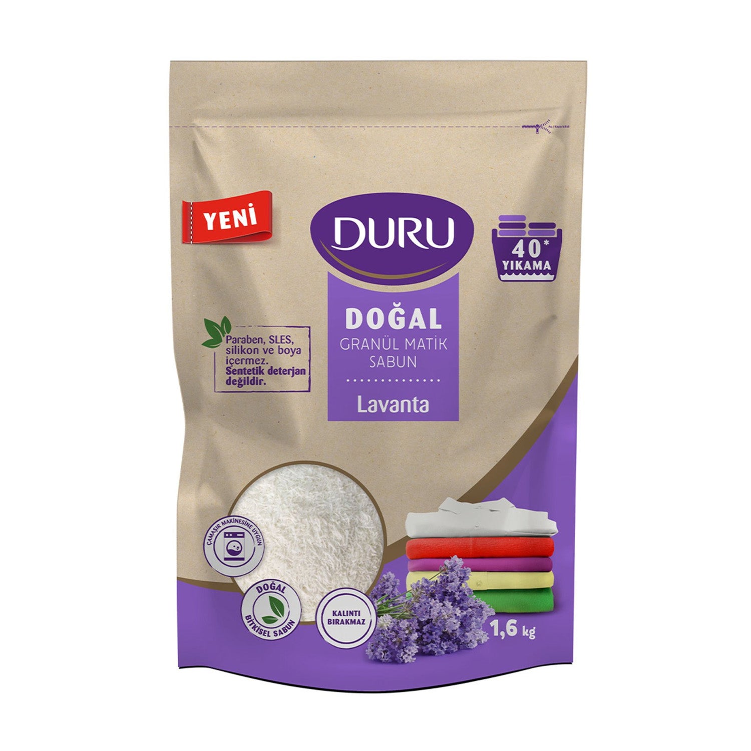 DuruGanulmatik Soap Lavender 1.6Kg