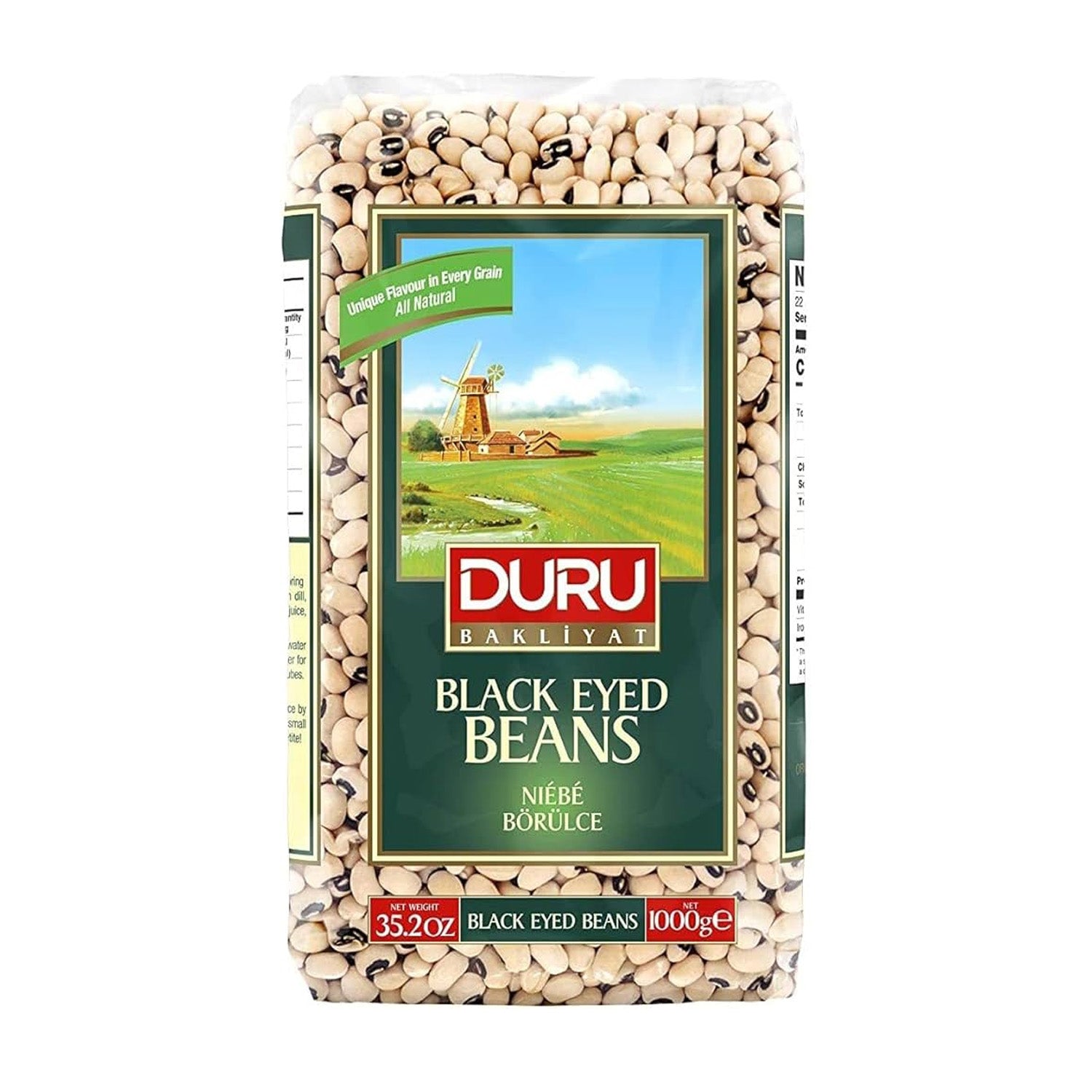 Duru Black Eyed Beans 1Kg