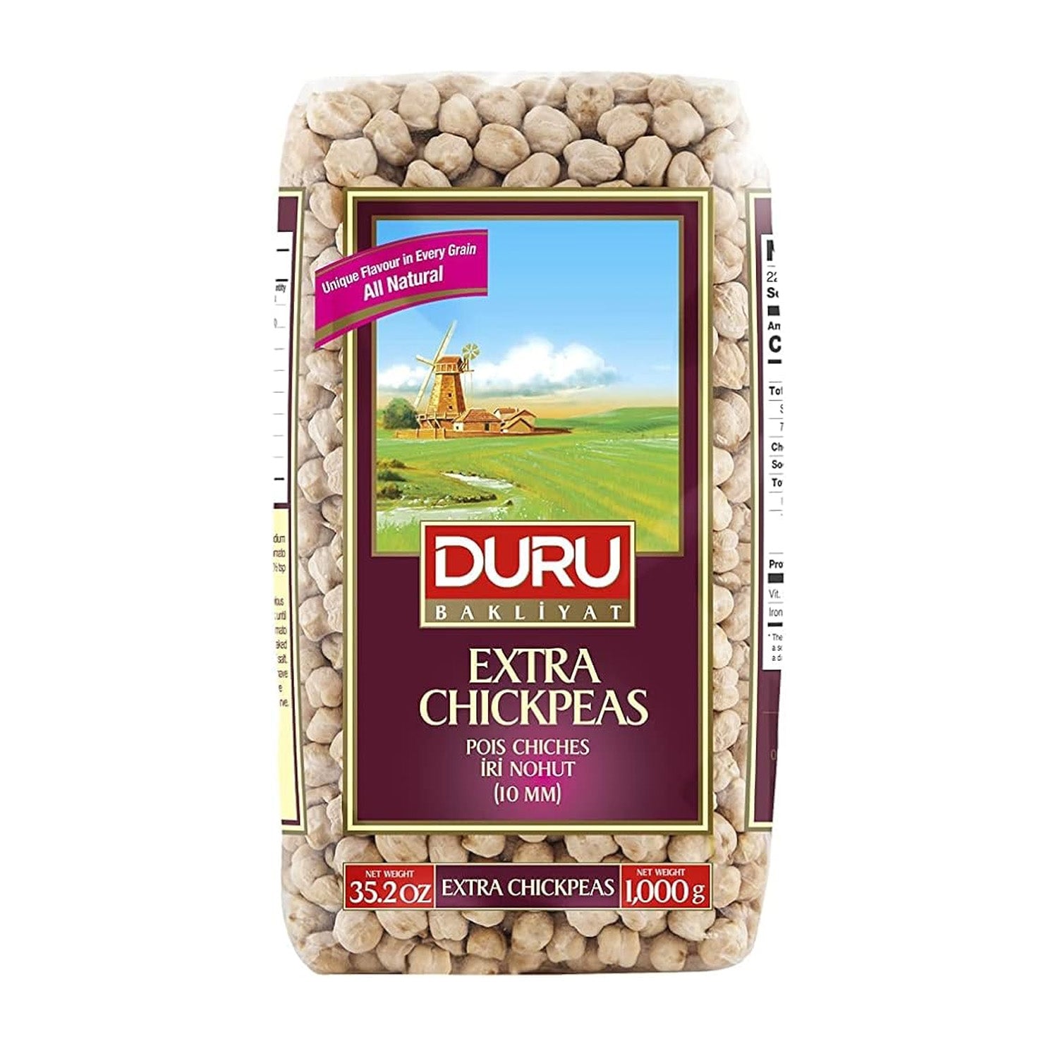 Duru Chickpeas 10-11Mm 1Kg