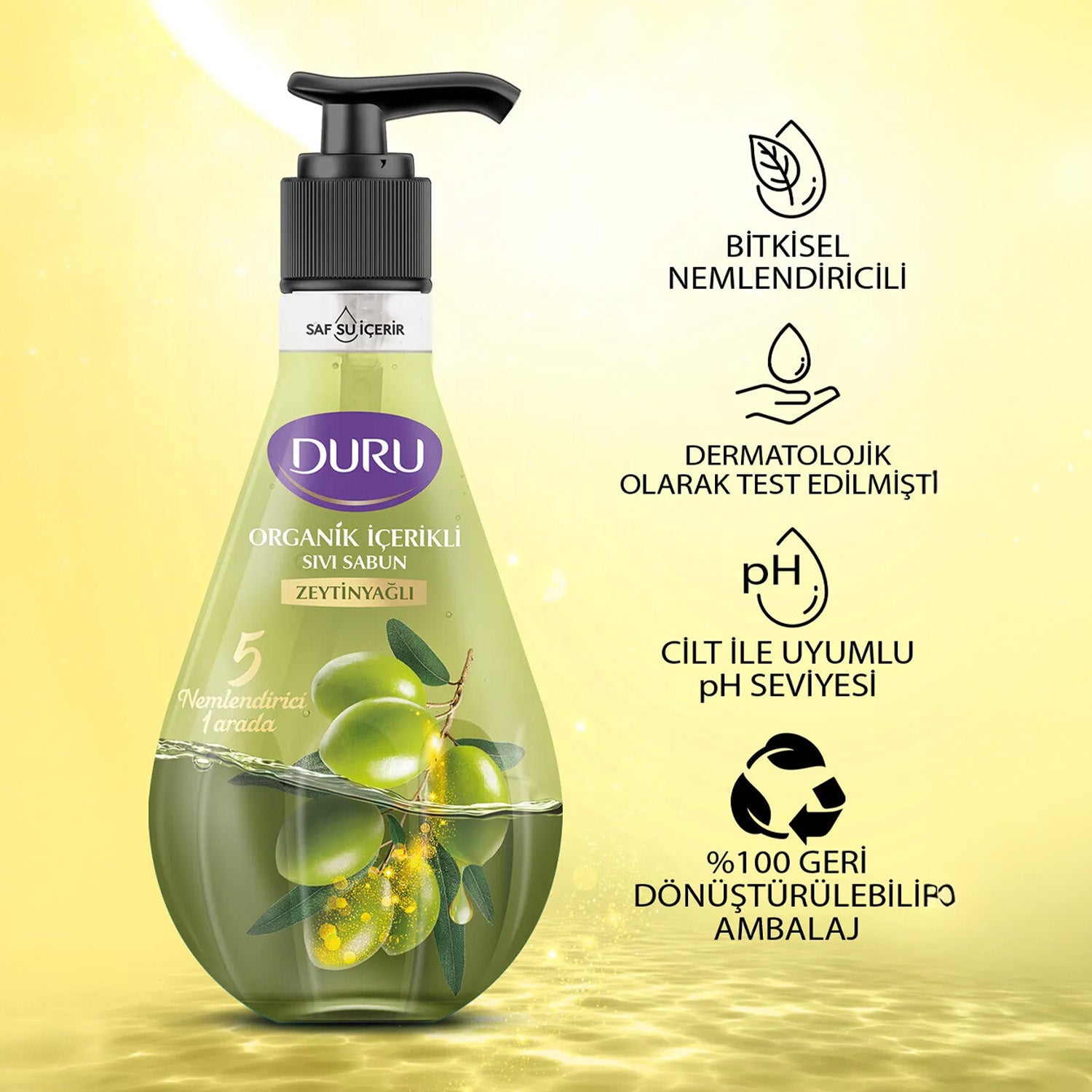 Duru Olive Liquid Soap 500Ml