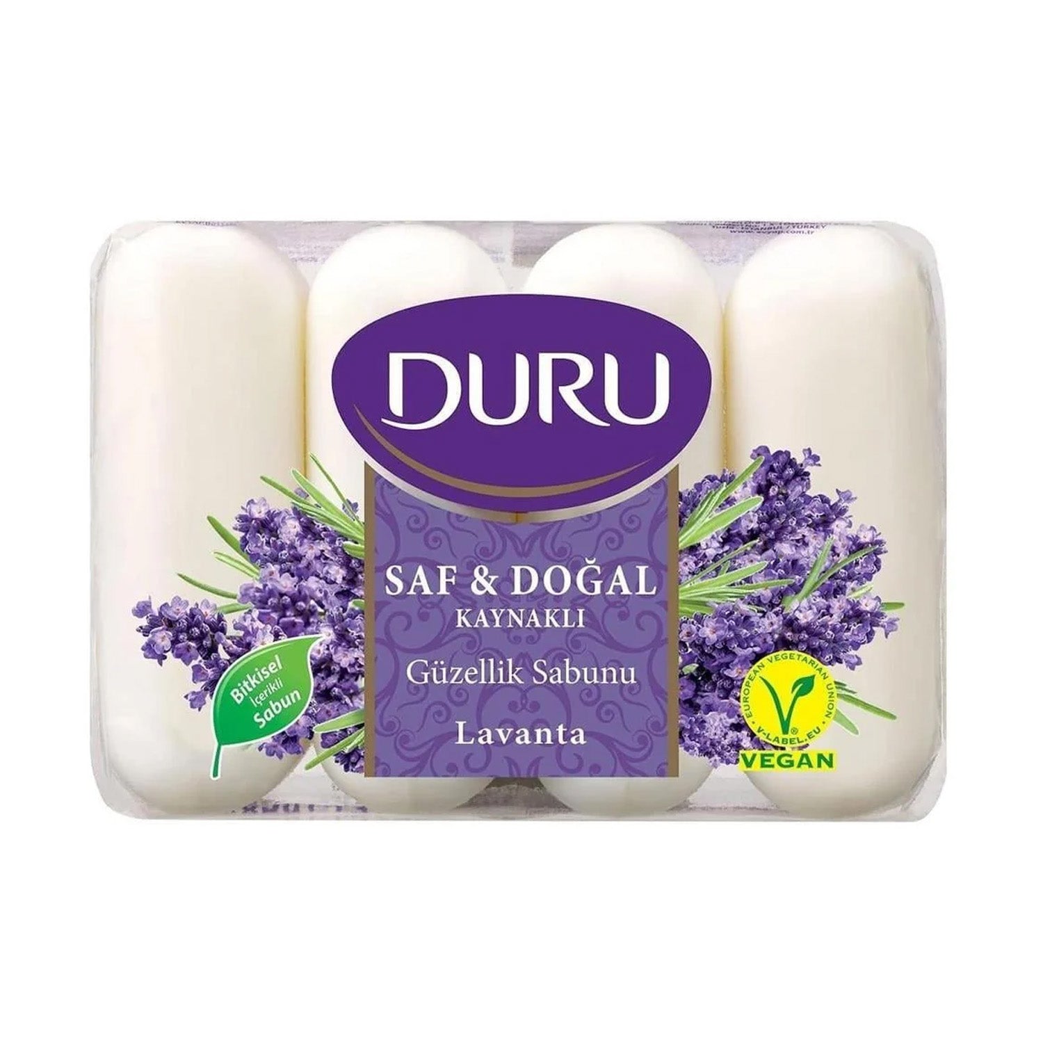 Duru Pure Natural Lavender Soap Bar 280G