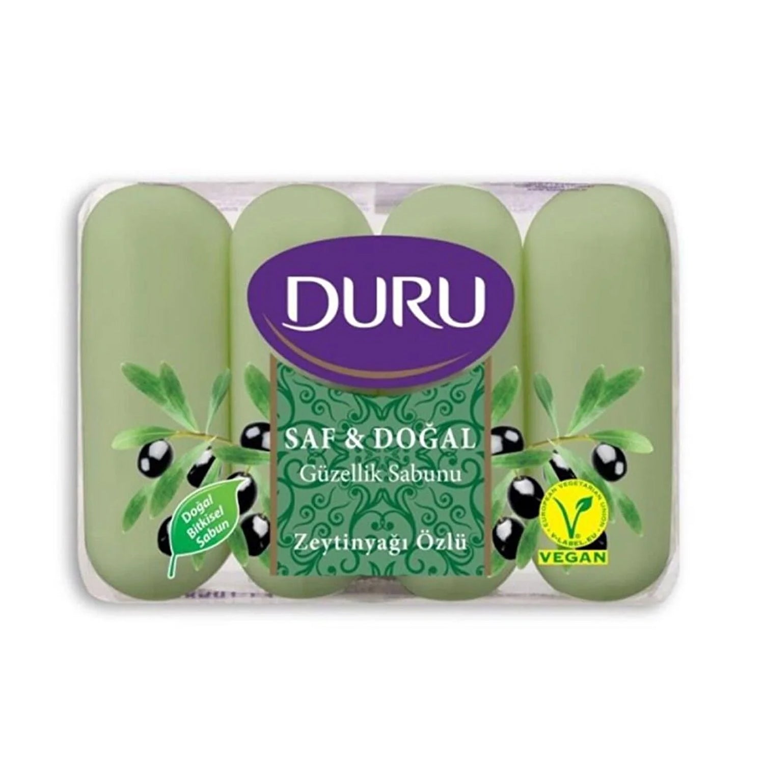 Duru Pure Natural Olive Oil Soap Bar 280G