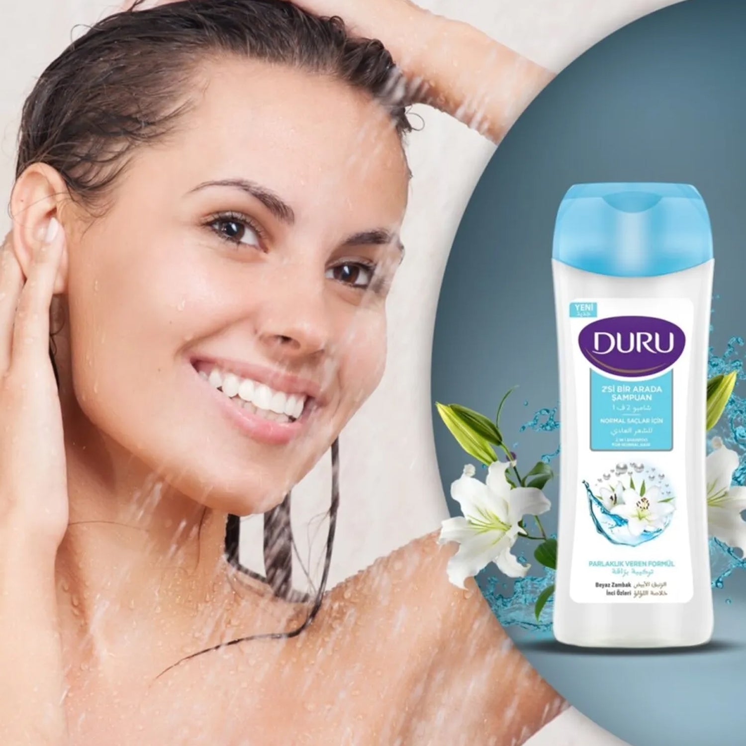 Duru Shampoo 2 In 1 All 600Ml