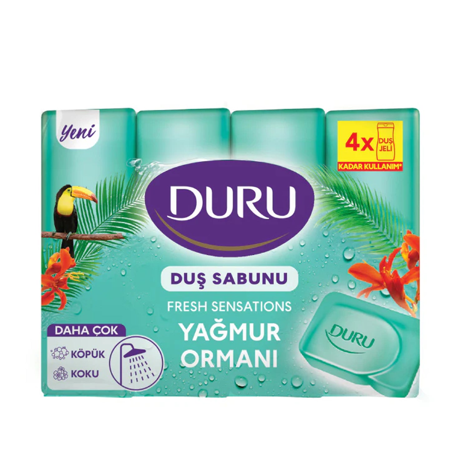 Duru Shower Bar Rainforest 600G