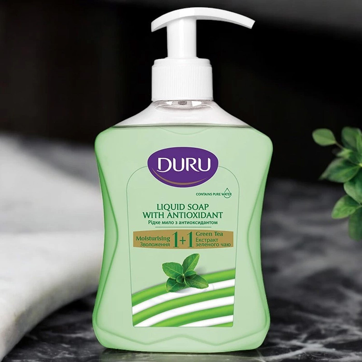 Duru Soap Liquid Green Tea 300