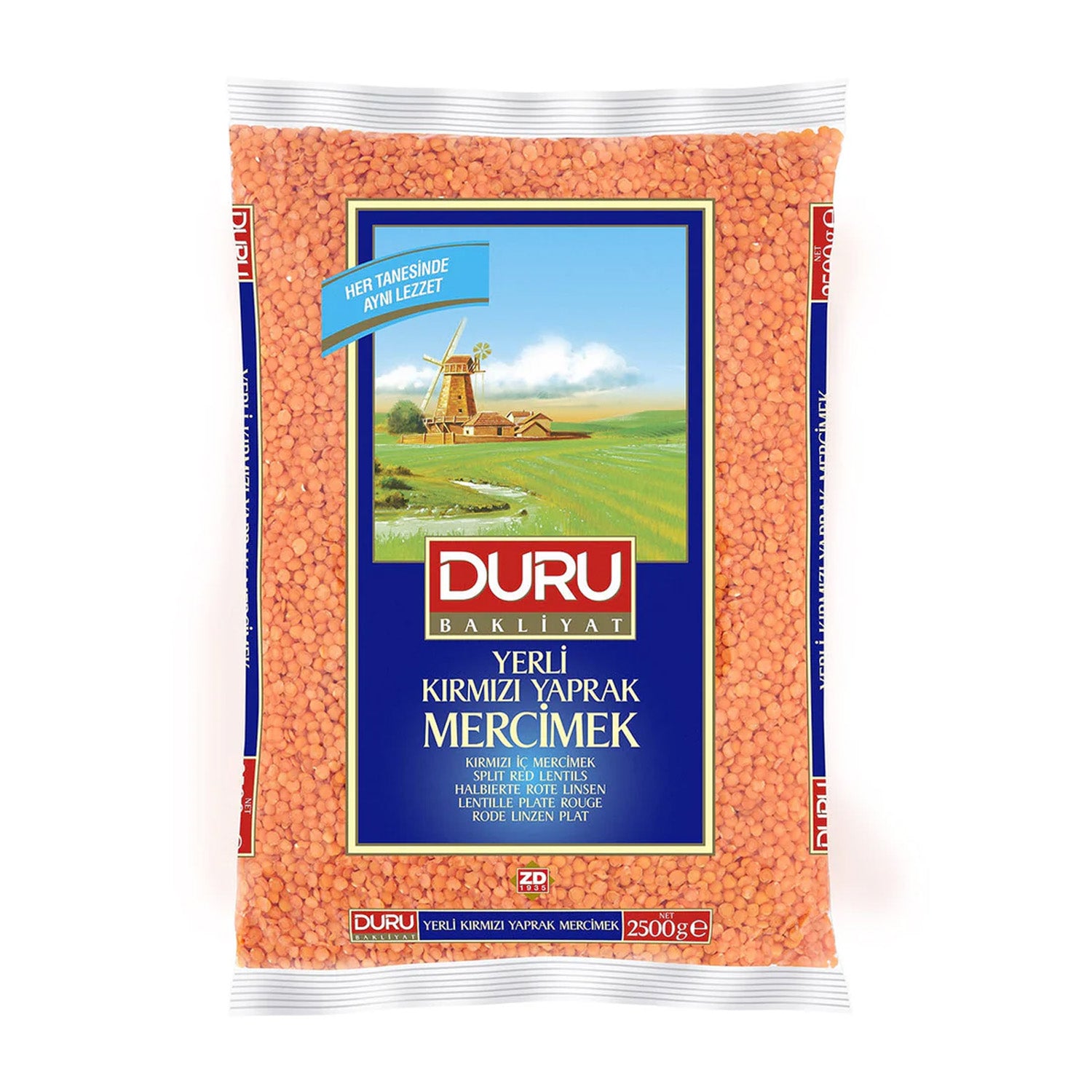 Duru Split Red Lentil 2.5Kg