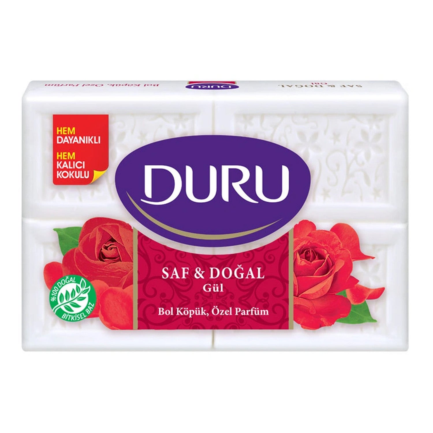 Duru White Rose Soap 4*150G