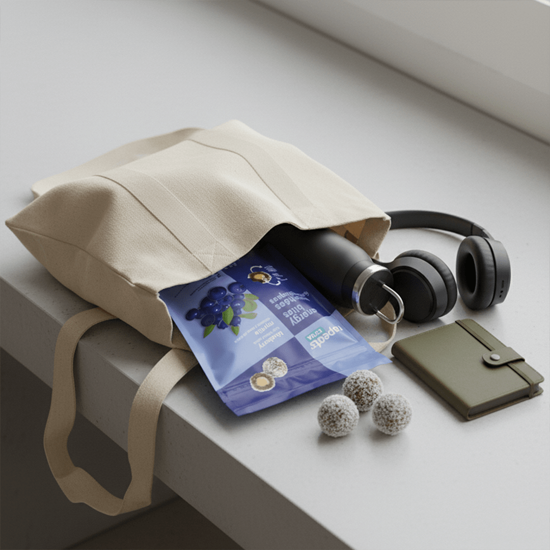 Repeats Extra Energy Bites Blueberry 90g