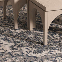 Etoile Navy Blue Performance Rug