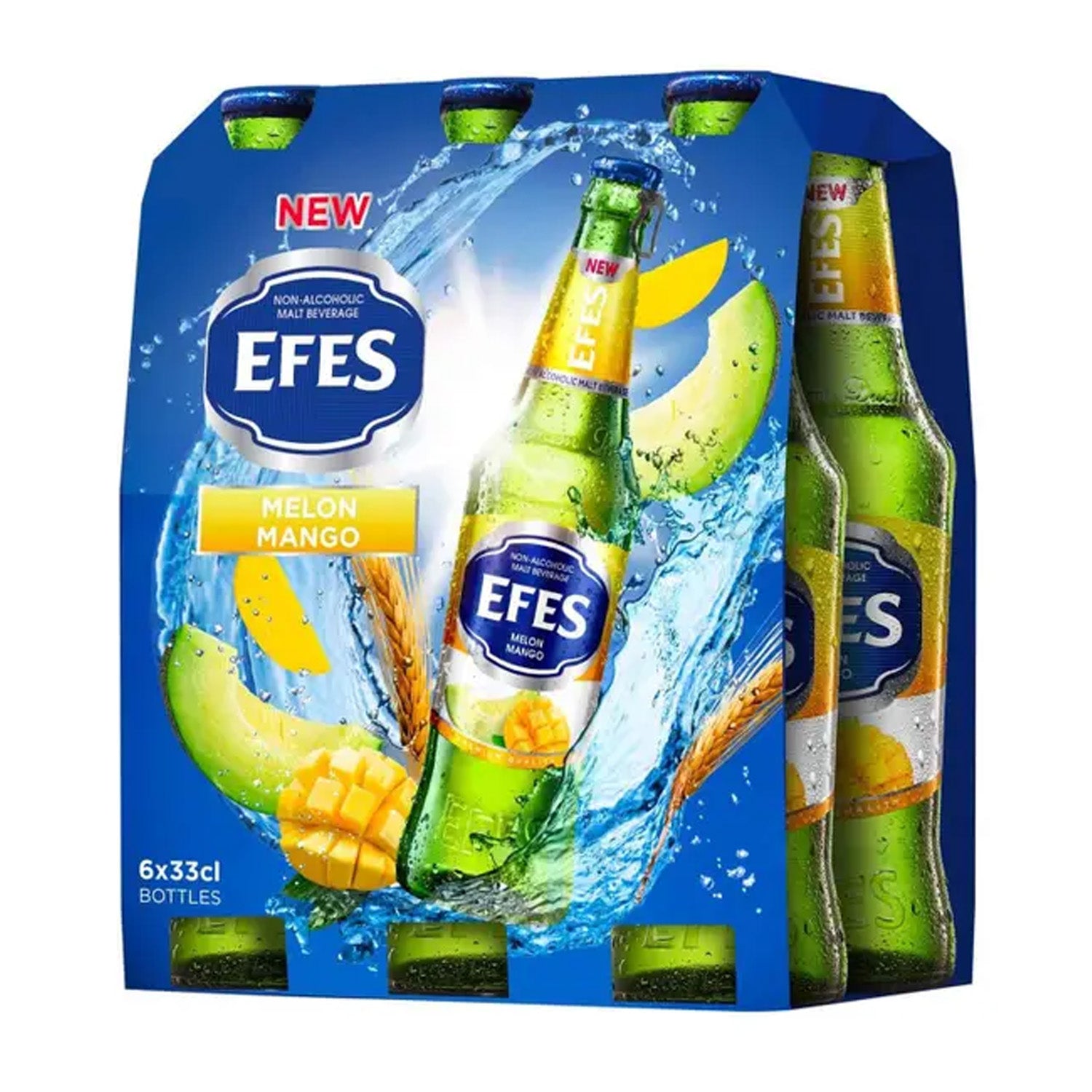 Efes Non-Alcoholic Malt Melon & Mango 6*33