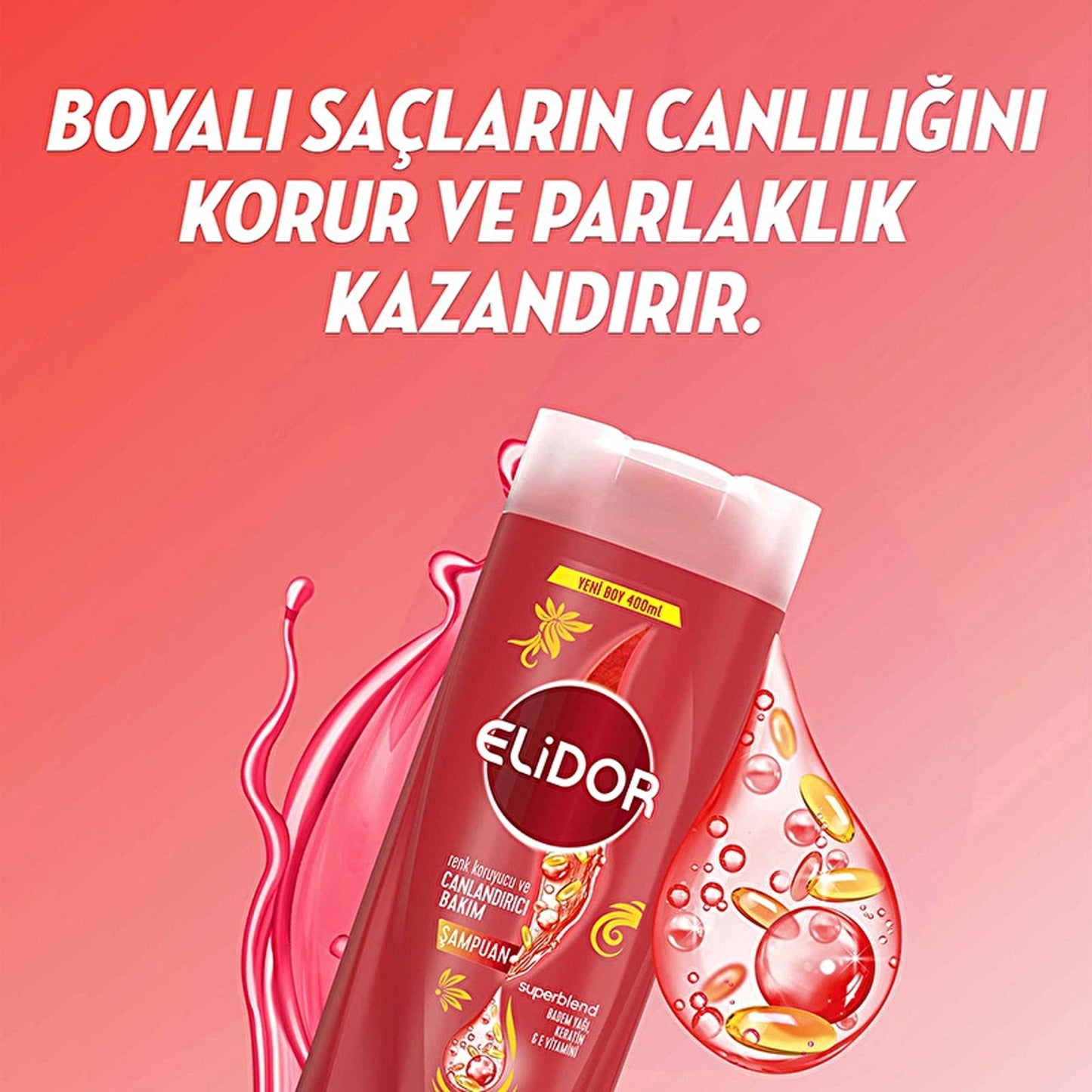 Elidor Color Protect & Revitalizing Shampoo 500Ml