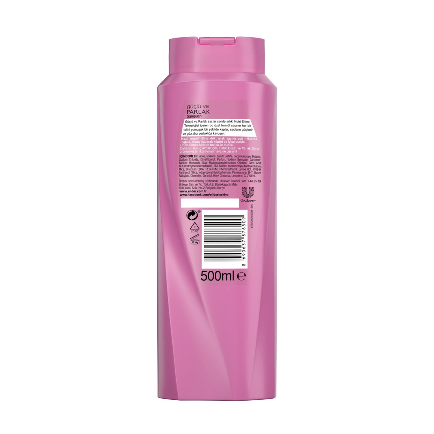 Elidor Shampoo 500Ml