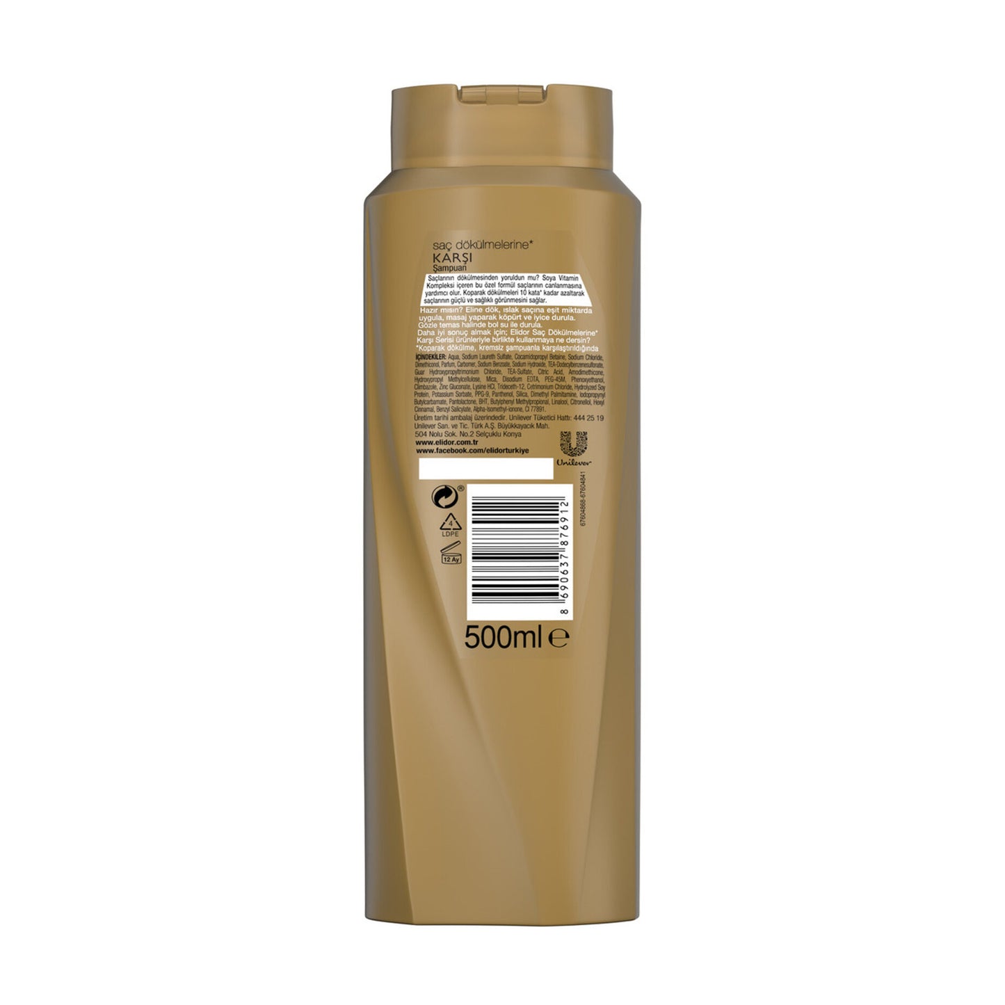 Elidor Shampoo Hairloss 500Ml