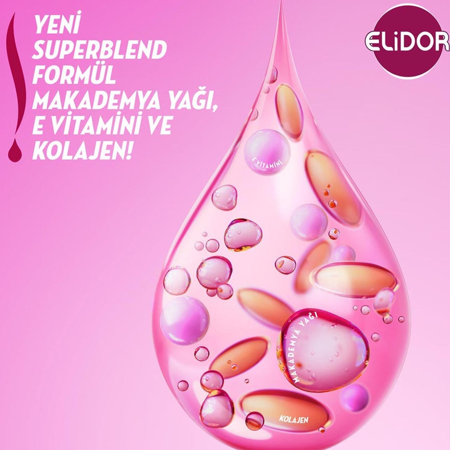 Elidor Shampoo Strong & Shiny 500Ml