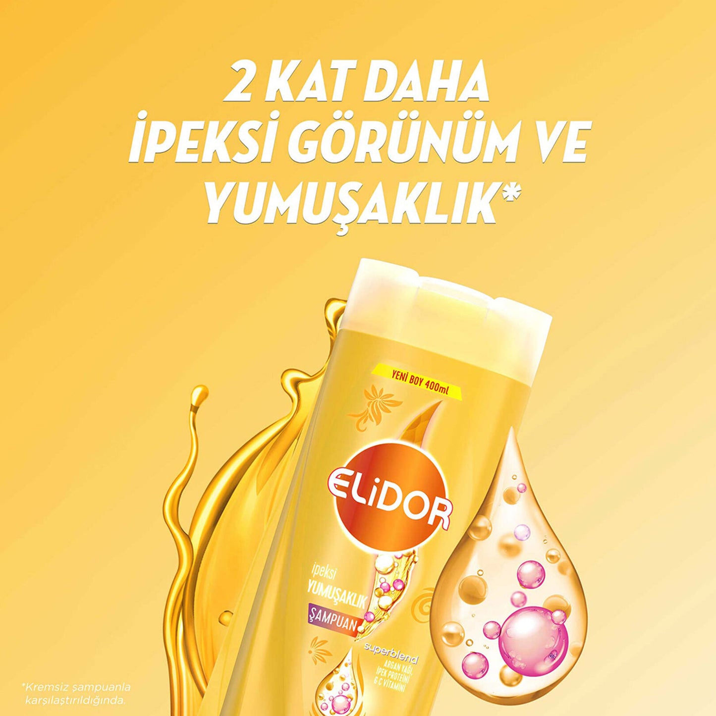 Elidor Silky Softness Sampuan 400Ml