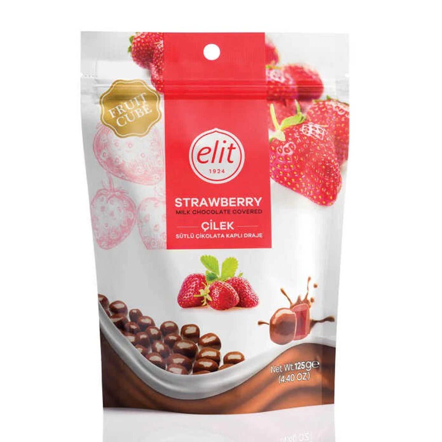 Elit Chocolate Strawberry 125G