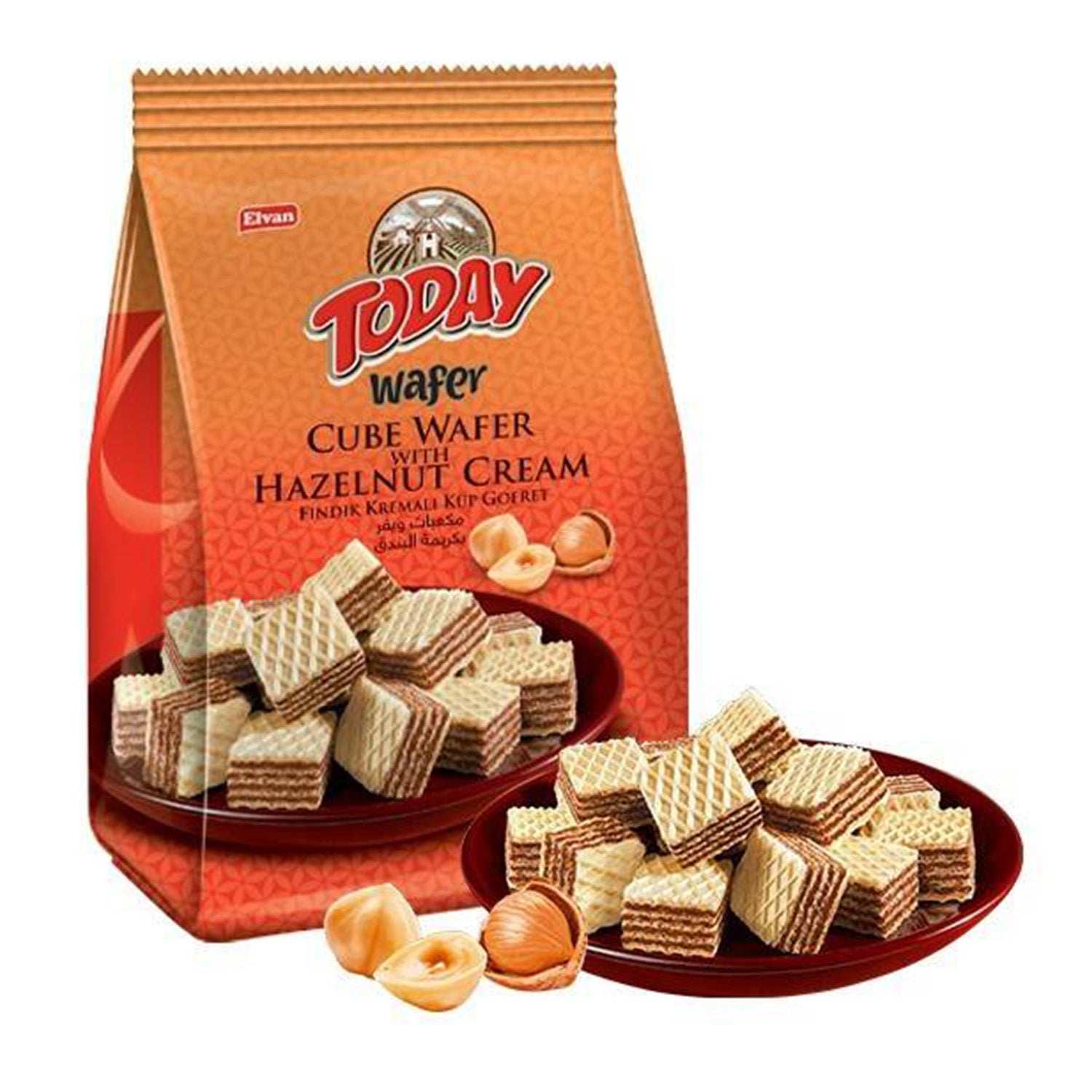 Elvan Wafer Hazelnut 200 G
