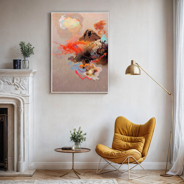 Canvas Print: "Ethereal Unfolding"