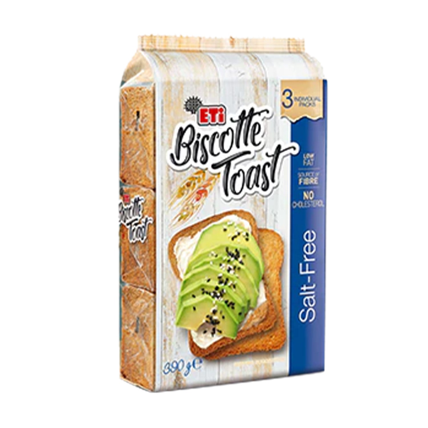 Eti Biscotte No Salt 390G