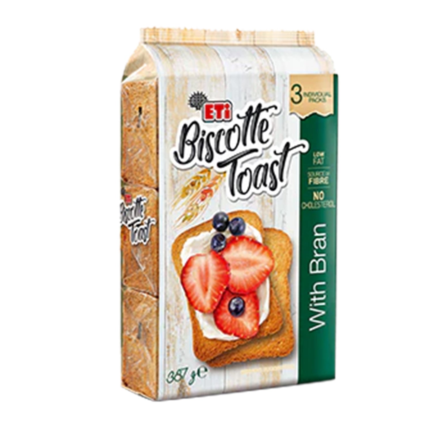 Eti Biscotte Wheat 387G