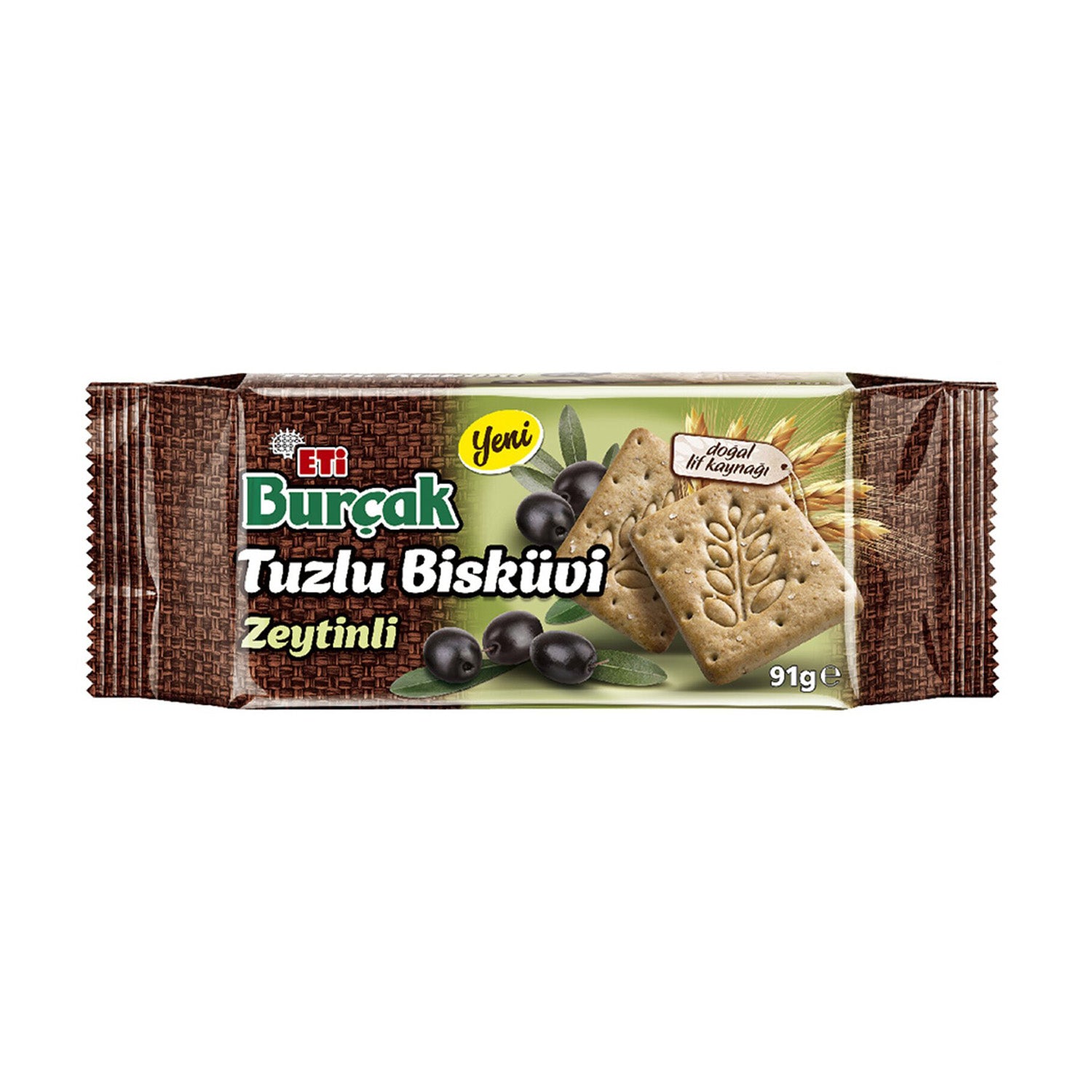 Eti Burcak Salted&Olive 91G