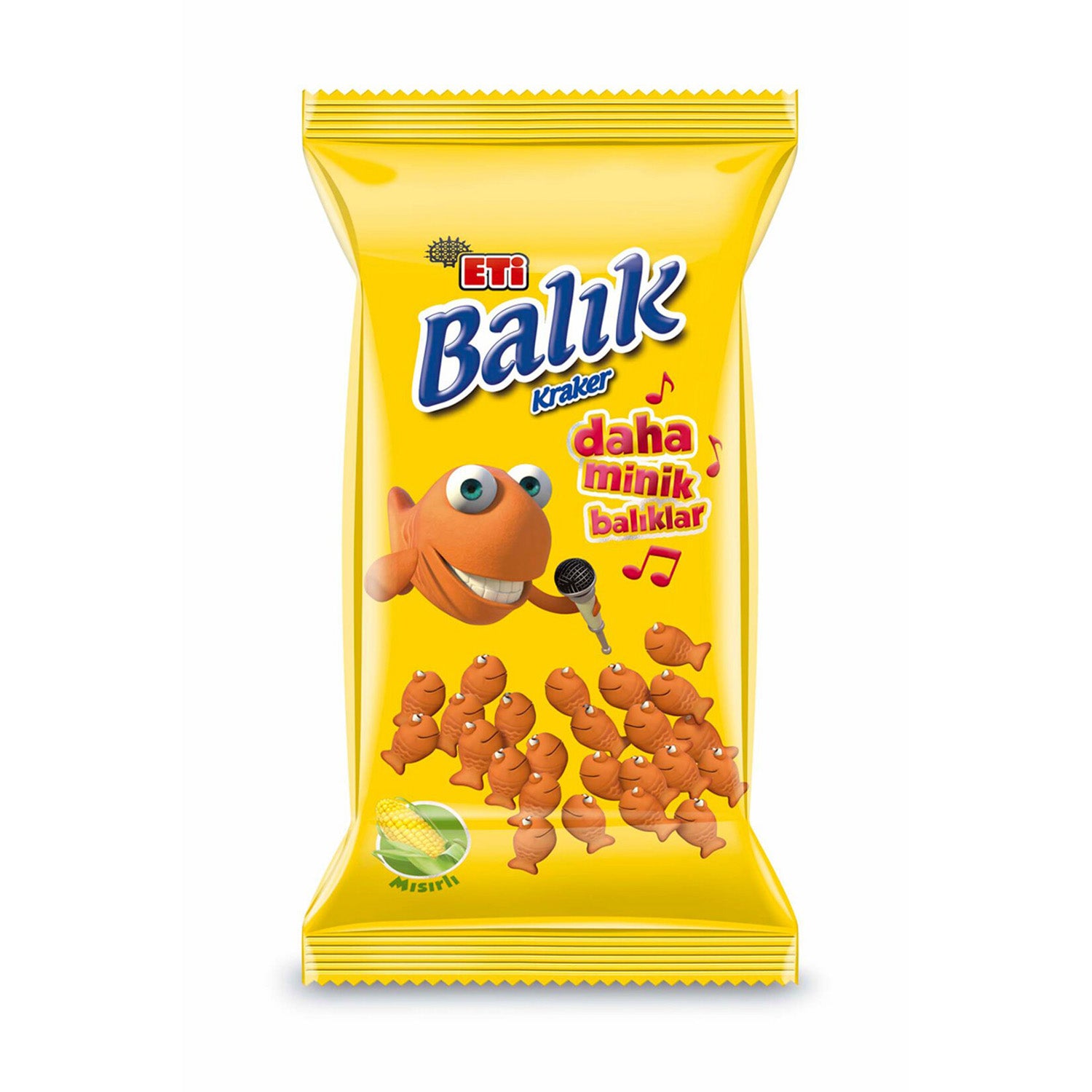 Eti Fish Cracker Corn 40G